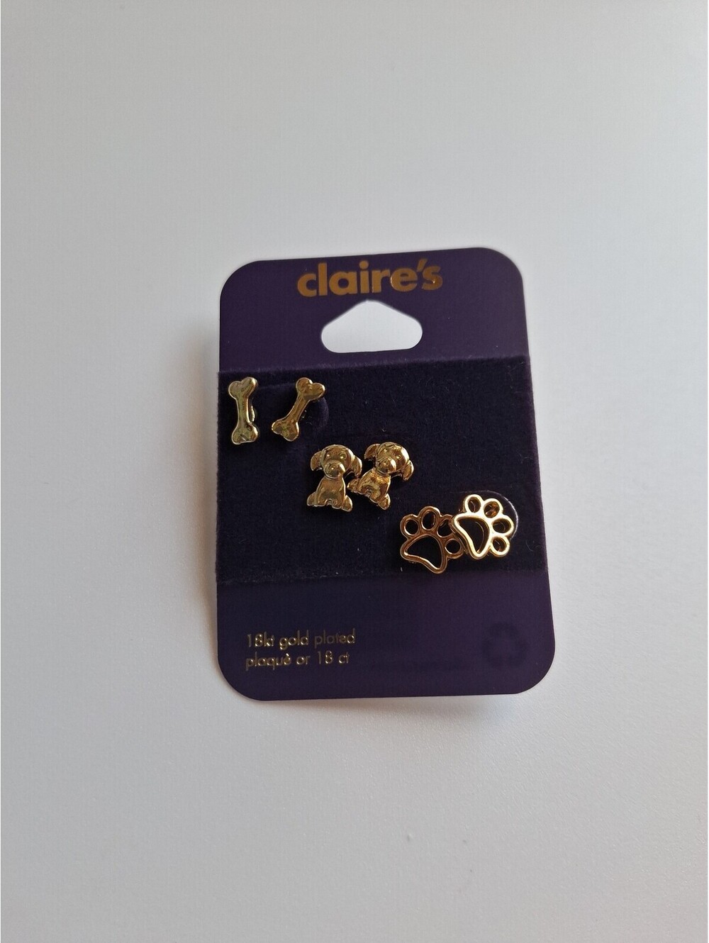 Claire's Earrings 3 pack NWT